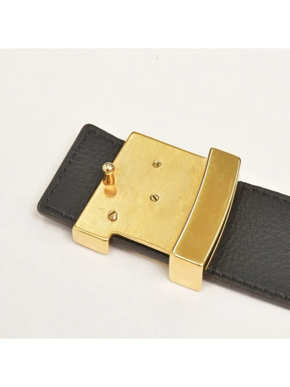 Louis Vuitton Supreme Ceinture LV Belt 90/36 Brown Gold
